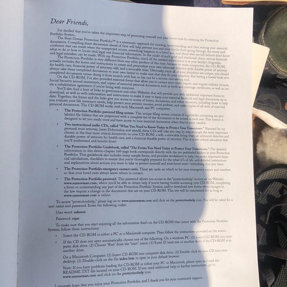 Suze Orman Protection Portfolio, Book Cover May Vary - Picture 5 of 7